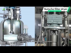 Reattore in acciaio inossidabile da 50L di devascazione/filtrazione/essiccazione